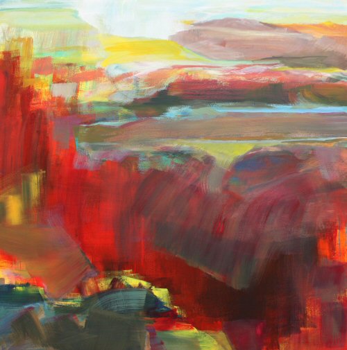 Colorfield, 2019, 120 x 120, Acryl - Holz